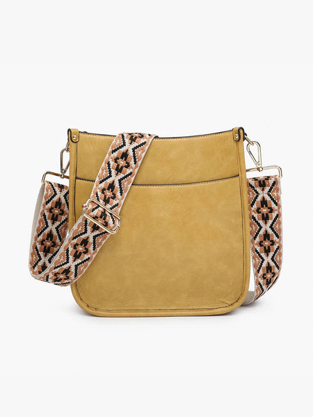 Jen & Co. - M2168 Posie Crossbody w/ Removable Strap: Peacock