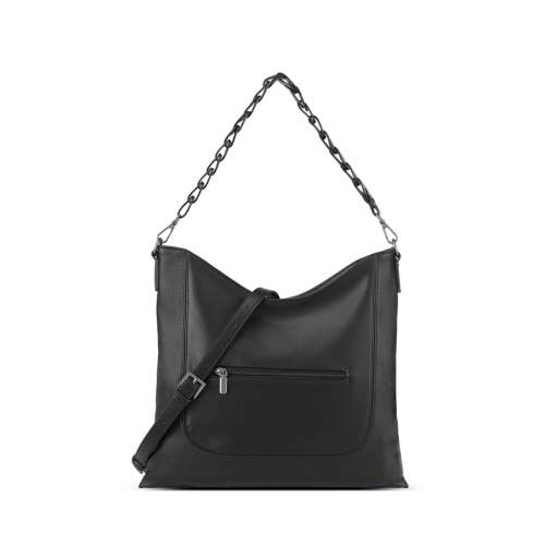 Pixie Mood - Millie - Recycled Vegan Shoulder Bag - Black: Black / OS