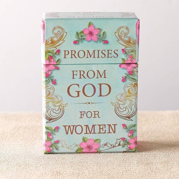Christian Art Gifts - Box of Blessings Promises for Women