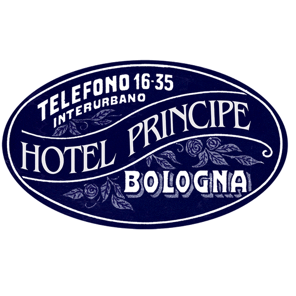 Laughing Elephant - World Traveller - Travel Label Sticker Box