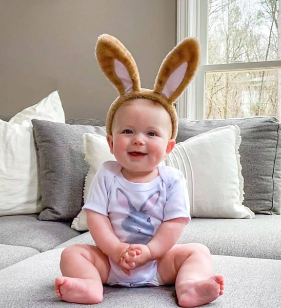 claire jordan designs - Bunny Onesie: 12-18