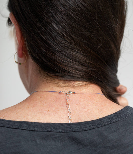 SoulKu - Prehnite Big Wishes Necklace for Protection - BW06