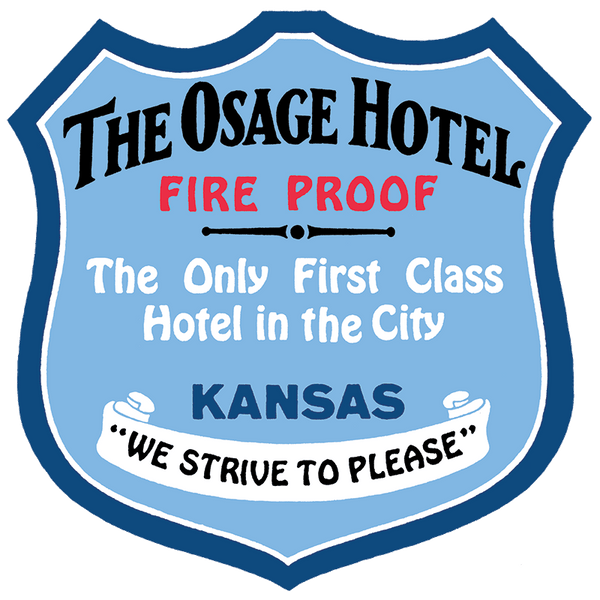 Laughing Elephant - World Traveller - Travel Label Sticker Box