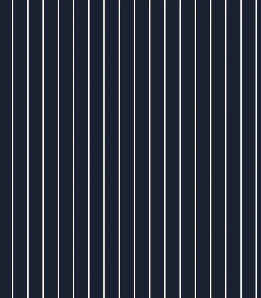 Two Lumps of Sugar - Navy Pinstripe Chef Apron