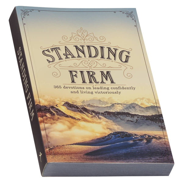 Christian Art Gifts - Devotional Standing Firm Softcover