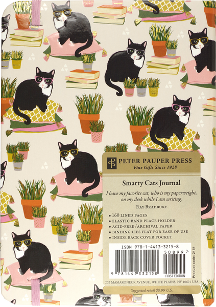 Peter Pauper Press - Smarty Cats Journal