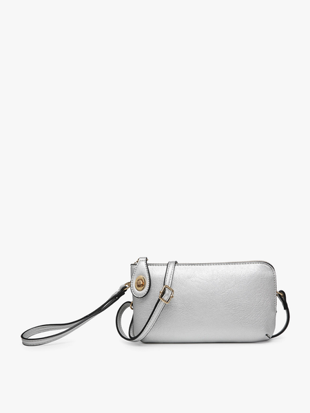 Jen & Co. - M1818 Kendall Crossbody/Wristlet w/ Twist Lock Closure