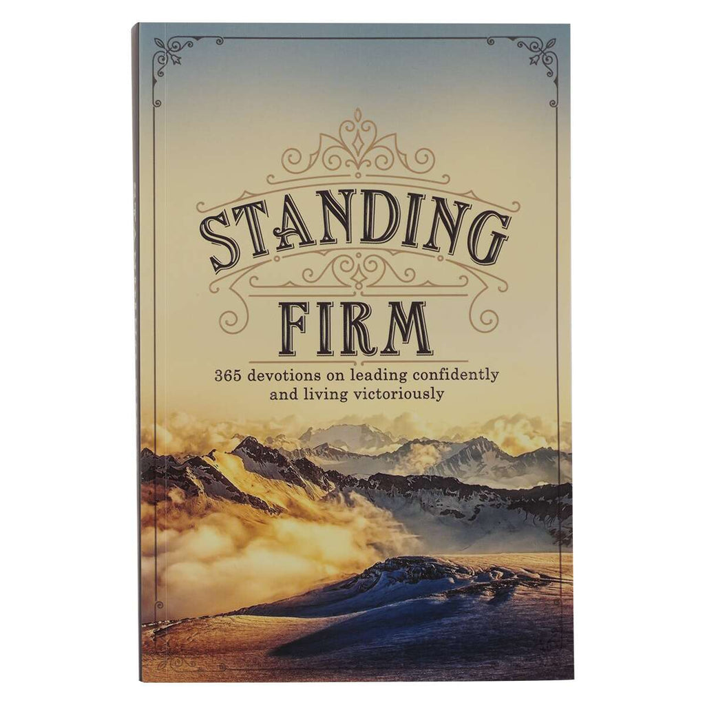 Christian Art Gifts - Devotional Standing Firm Softcover