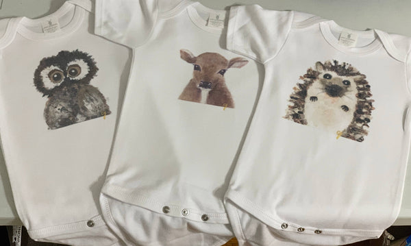 claire jordan designs - Hedgehog Onesie: 12-18
