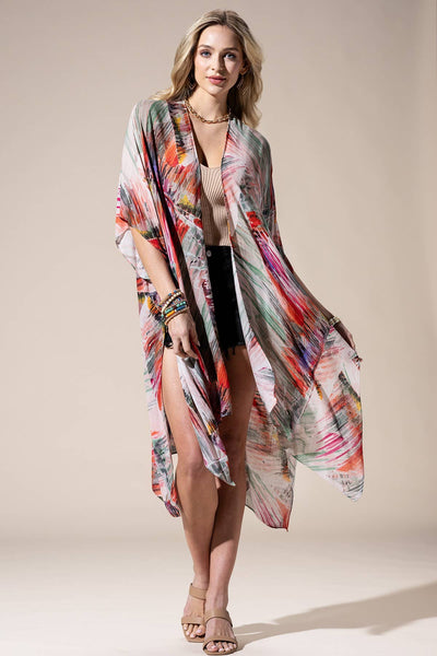 Urbanista - Brushstroke Multi Kimono