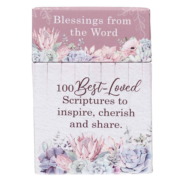 Christian Art Gifts - Box of Blessings Favorite Bible Verses To Bless the Heart