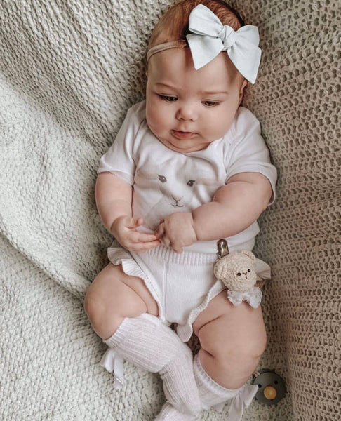 claire jordan designs - Lamb Onesie: 3-6