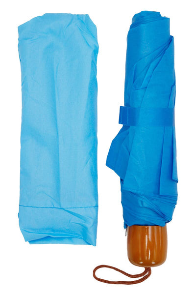 Cap Zone - Solid 8-panel 3-fold Manual Compact Umbrella