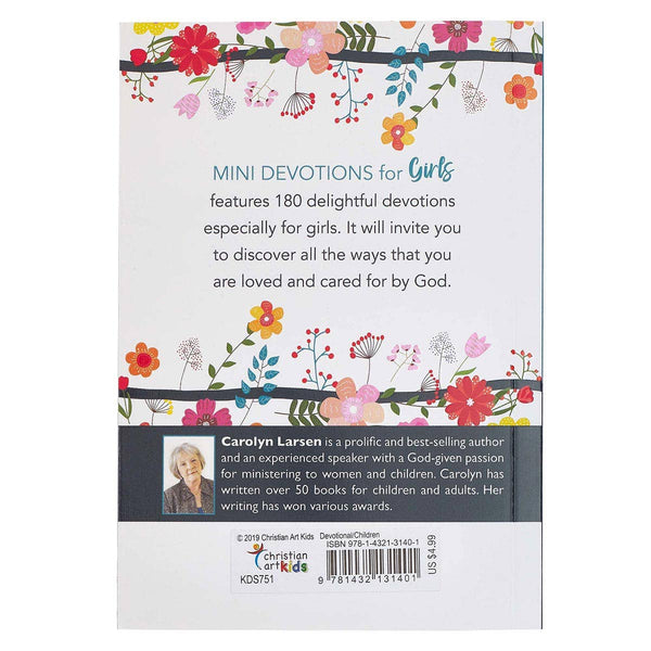 Christian Art Gifts - Kid Book Mini Devotions for Girls Softcover