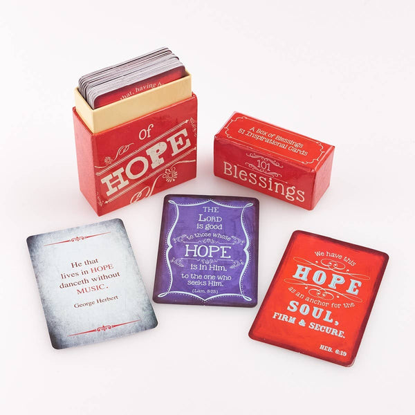 Christian Art Gifts - Box of Blessings of Hope