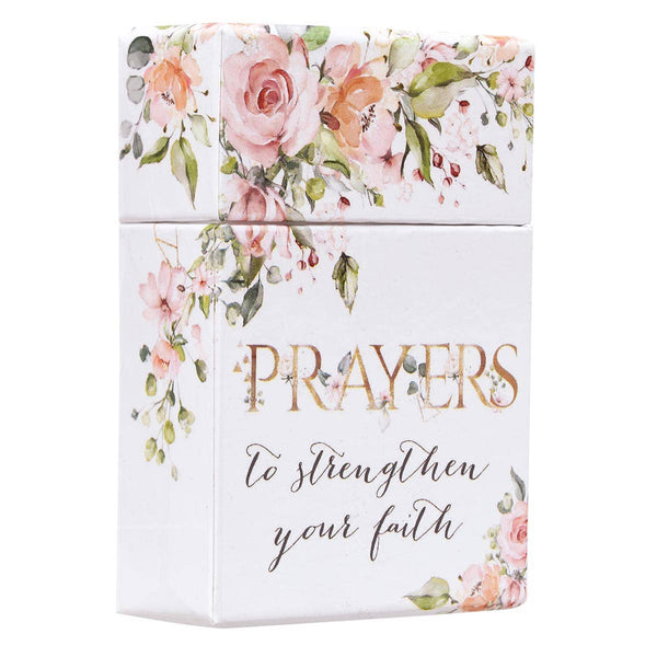 Christian Art Gifts - Box of Blessings Prayers to Strengthen Your Faith