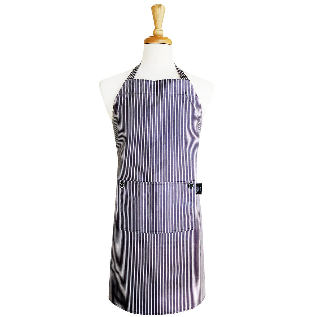 Two Lumps of Sugar - Grey Stripe Chef Apron