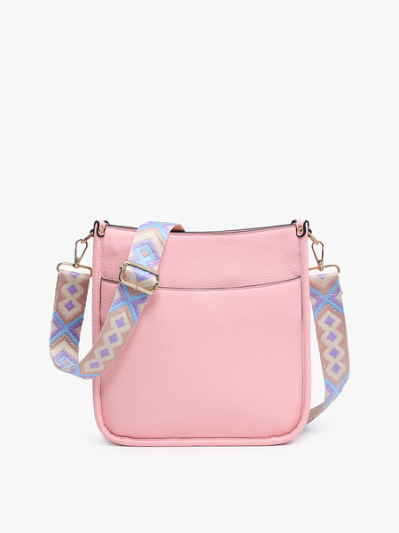 Jen & Co. - M2168 Posie Crossbody w/ Removable Strap: Peacock