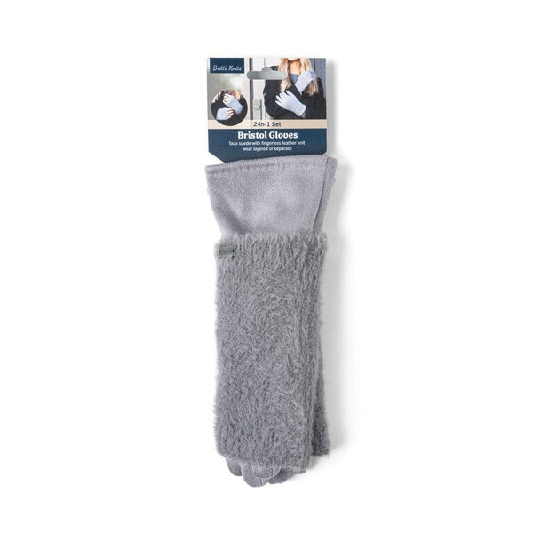 DM Merchandising - Britt’s Knits Bristol 2-in-1 Fingerless Gloves Assortment