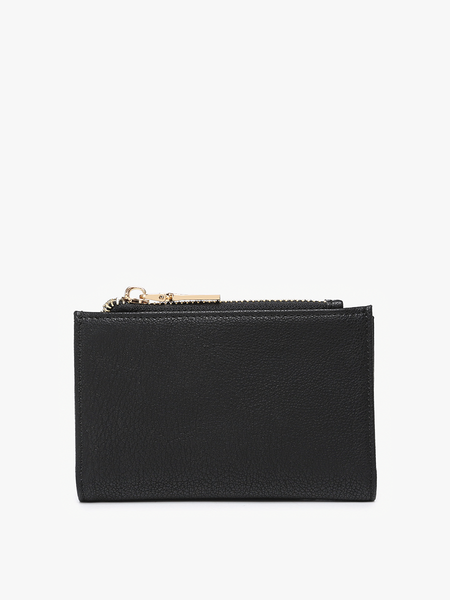 Jen & Co. - WL2185RF Zara RFID Zip-Top Wallet: Black