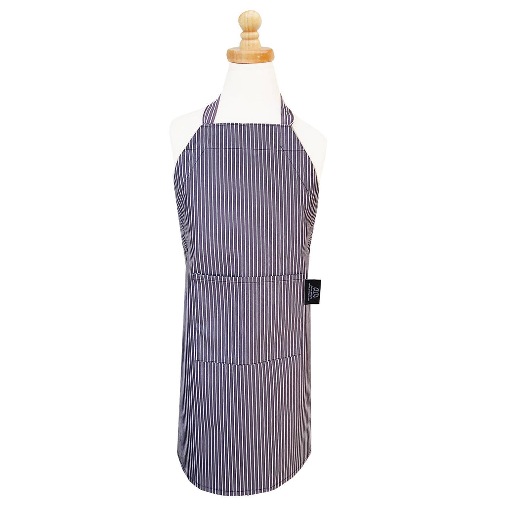 Two Lumps of Sugar - Grey Stripe Child Apron