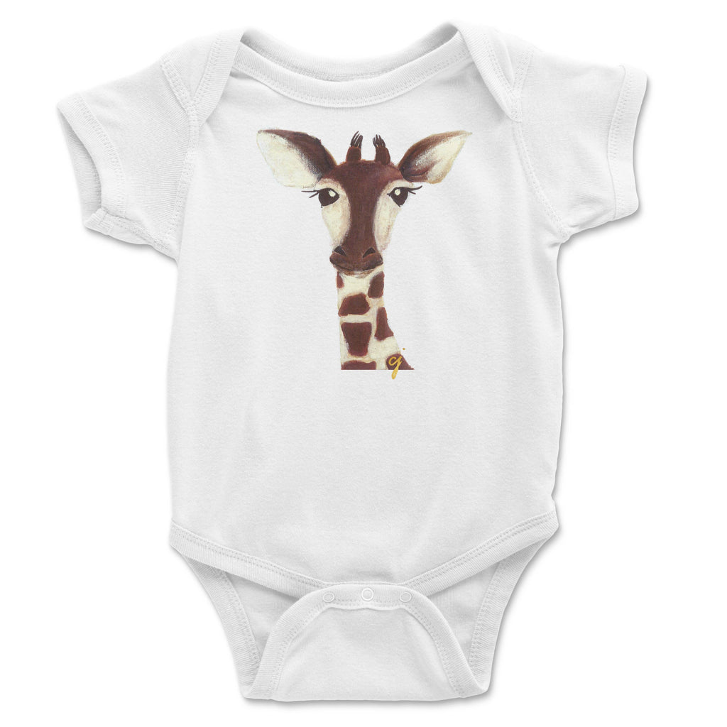 claire jordan designs - Giraffe Onesie: 12-18