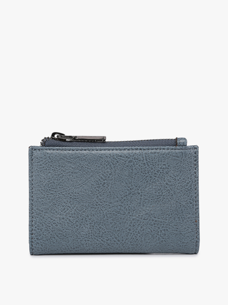 Jen & Co. - WL2185RF Zara RFID Zip-Top Wallet: Black