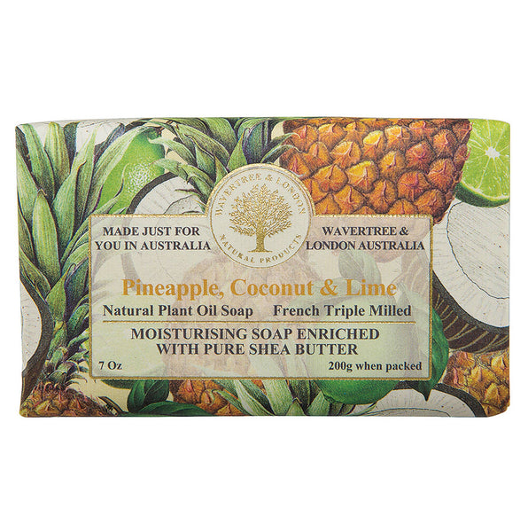 Wavertree & London - Wavertree Pineapple, Coconut and Lime Luxury Soap Bars