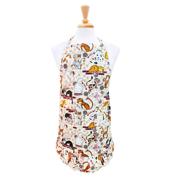 Two Lumps of Sugar - Pretty Purrfect Ruffle Apron