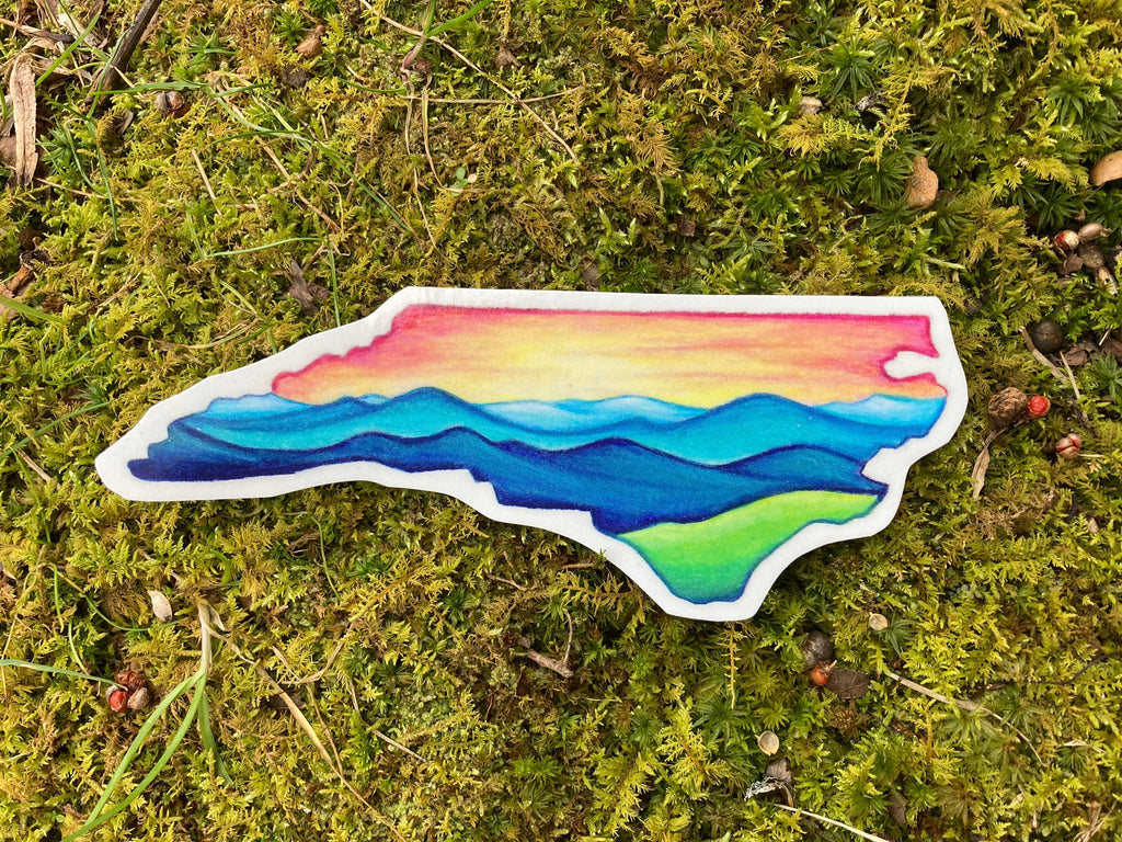Wandering Arts and Crafts - Western North Carolina sticker