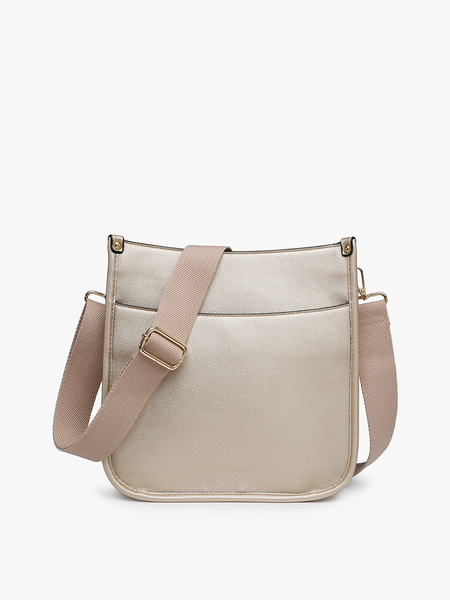 Jen & Co. - M2168 Posie Crossbody w/ Removable Strap: Mustard