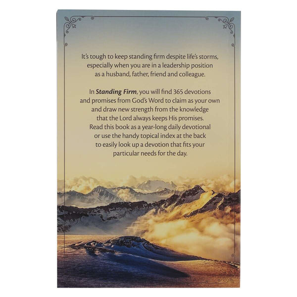 Christian Art Gifts - Devotional Standing Firm Softcover