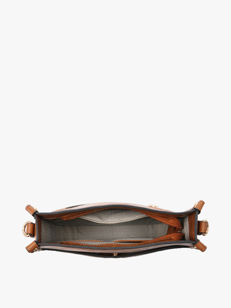 Jen & Co. - M2168 Posie Crossbody w/ Removable Strap: Mustard