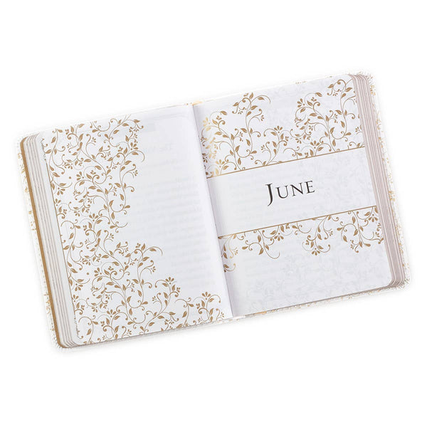 Christian Art Gifts - One-Minute Devotions Morning by Morning Faux Leather