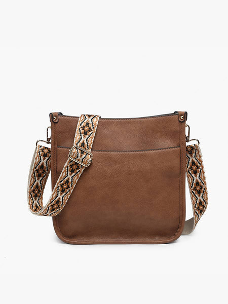 Jen & Co. - M2168 Posie Crossbody w/ Removable Strap: Peacock
