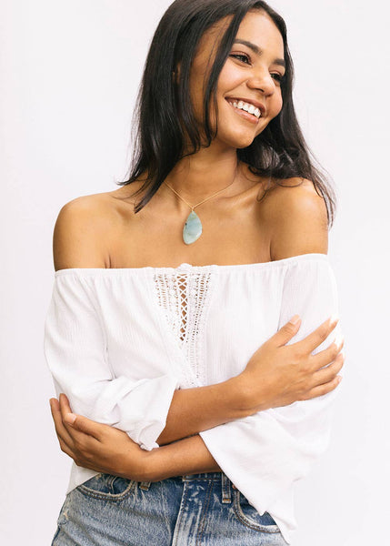 SoulKu - Picture Jasper Touchstone Necklace for Resilience - TCH07