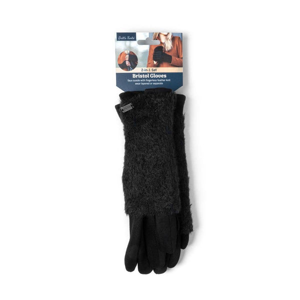 DM Merchandising - Britt’s Knits Bristol 2-in-1 Fingerless Gloves Assortment
