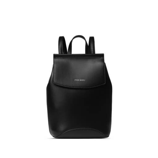 Pixie Mood - Mini Kim - Recycled Vegan Backpack - Black: Black / MINI