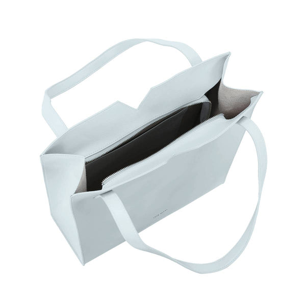 Pixie Mood - Alicia II - Recycled Vegan Tote Bag - Ice Blue: Ice Blue / OS