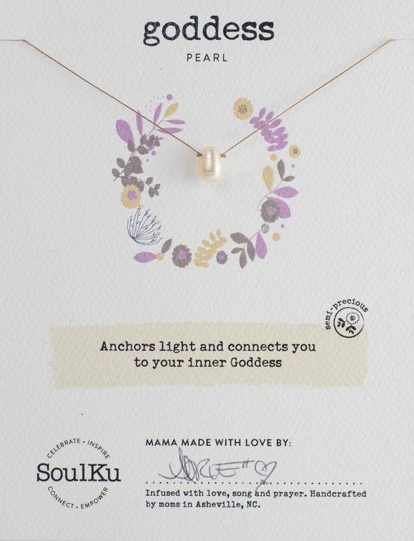 SoulKu - Pearl Soul-Full of Light Necklace for Goddess - SFOL19