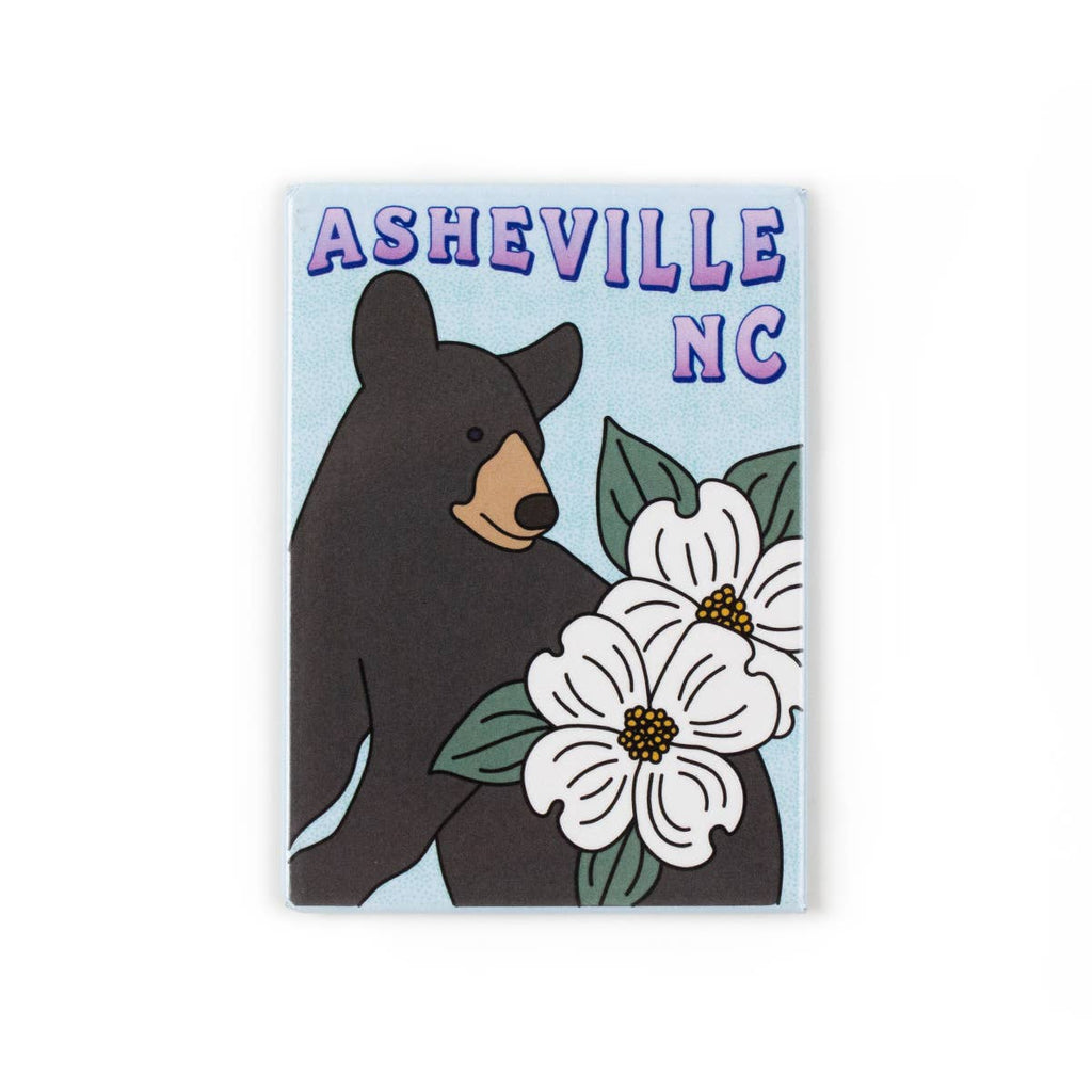 Seltzer Goods - AVL Bear Dogwood Magnet