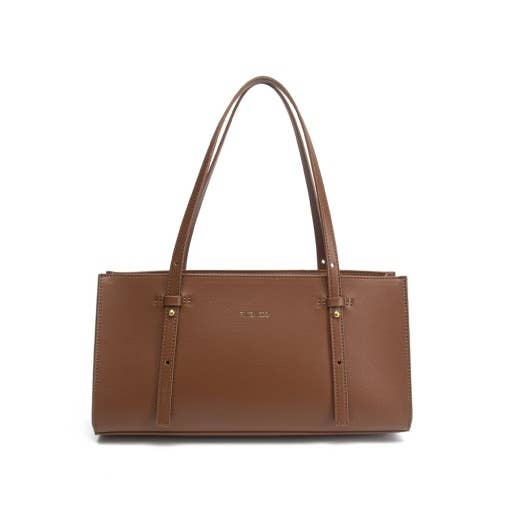 Pixie Mood - Rayna - Recycled Vegan Tote Bag - Chestnut: OS / Chestnut