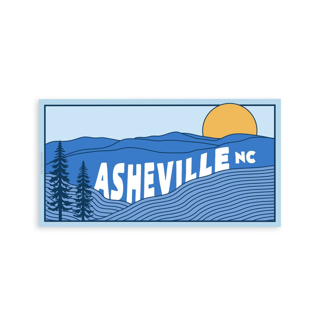 Seltzer Goods - AVL Landscape Sticker