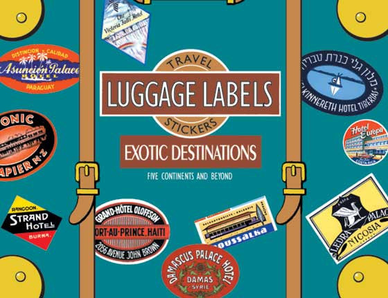 Vintage Luggage Labels