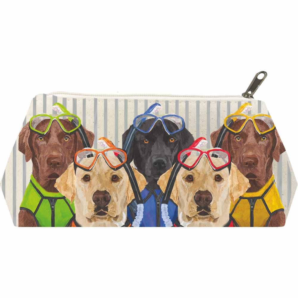 Paperproducts Design - CANVAS COSMETIC BAG (MED)- THE MUSKETEERS