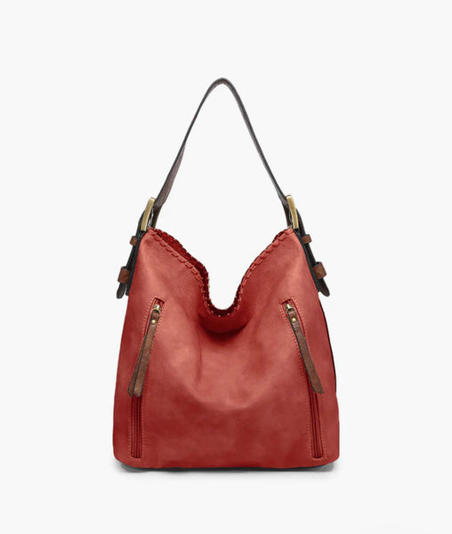 Hobo Bag in a Bag w/Dual Zip Compartments