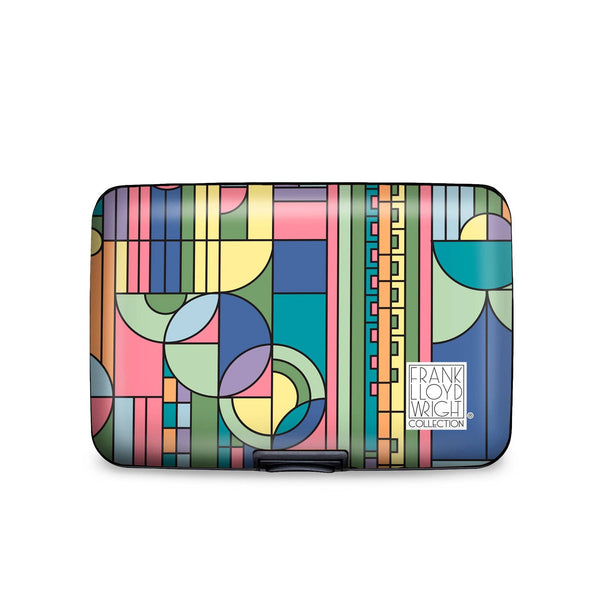 RainCaper - Frank Lloyd Wright Saguaro Forms RFID Hard Travel Wallet