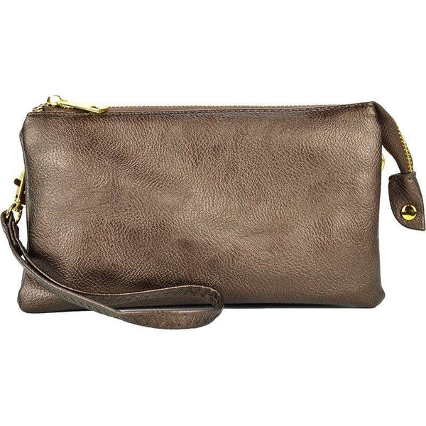 MiMi Wholesale - 7013 Monogrammable Three Compartments Crossbody Bag