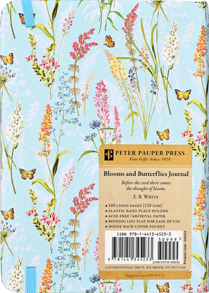 Peter Pauper Press - Blooms & Butterflies Journal