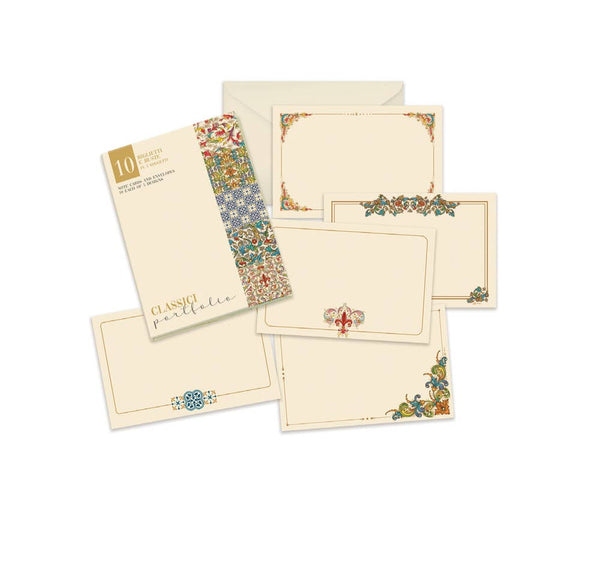San Lorenzo Design - Portfolio Cards Small Size, Note Cards, Italian Stationery